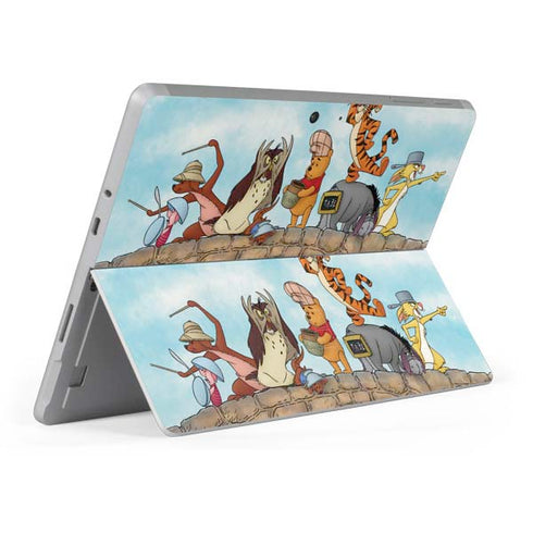Disney Winnie the Pooh All Characters Surface Go Skin