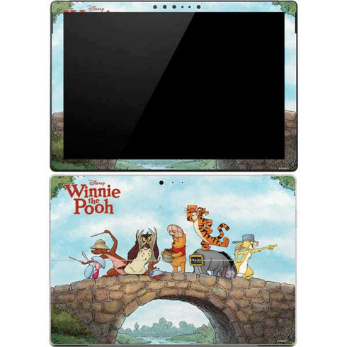 Disney Winnie the Pooh All Characters Surface Pro 4 Skin