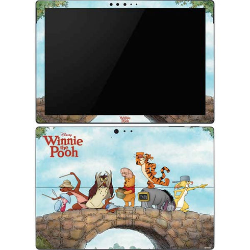 Disney Winnie the Pooh All Characters Surface Pro 6 Skin