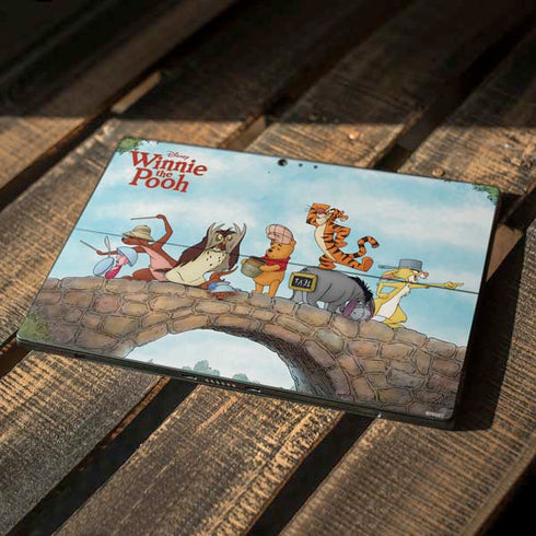 Disney Winnie the Pooh All Characters Surface Pro 6 Skin