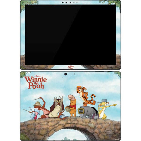 Disney Winnie the Pooh All Characters Surface Pro 7 Skin