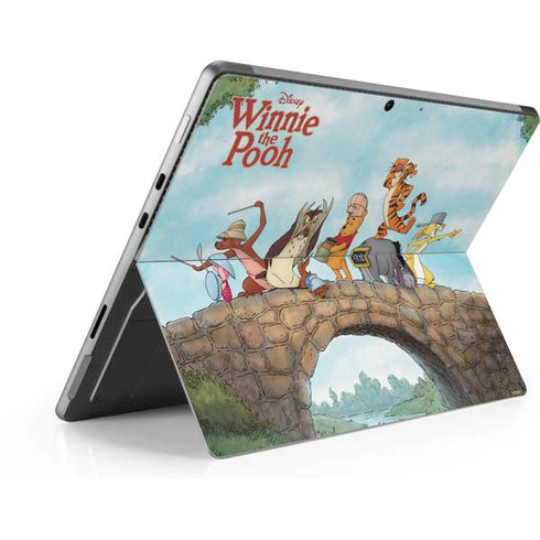 Disney Winnie the Pooh All Characters Surface Pro 9 Skin