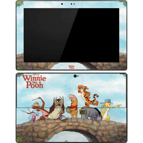 Disney Winnie the Pooh All Characters Surface Pro Tablet Skin