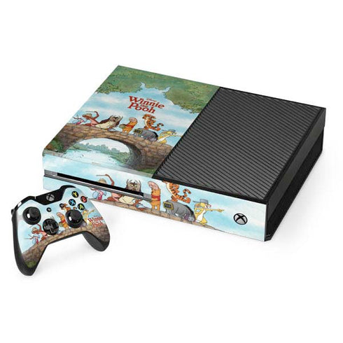 Disney Winnie the Pooh All Characters Xbox One Console and Controller Bundle Skin