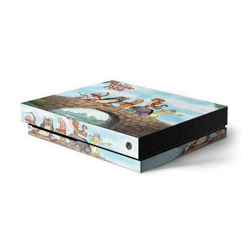 Disney Winnie the Pooh All Characters Xbox One X Console Skin
