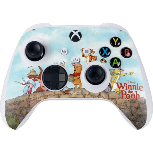Disney Winnie the Pooh All Characters Xbox Series S Controller Skin