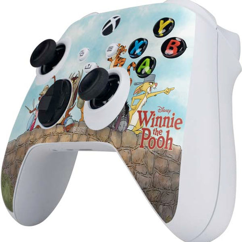 Disney Winnie the Pooh All Characters Xbox Series S Controller Skin