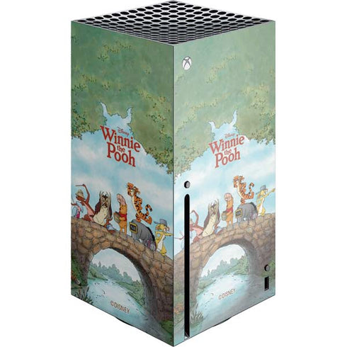 Disney Winnie the Pooh All Characters Xbox Series X Console Skin