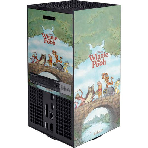 Disney Winnie the Pooh All Characters Xbox Series X Console Skin