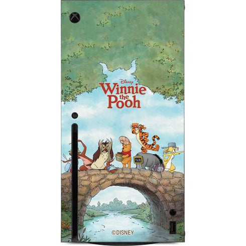 Disney Winnie the Pooh All Characters Xbox Series X Console Skin