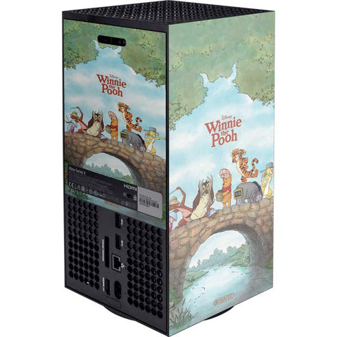 Disney Winnie the Pooh All Characters XBox Series X Digital Edition Console Skin