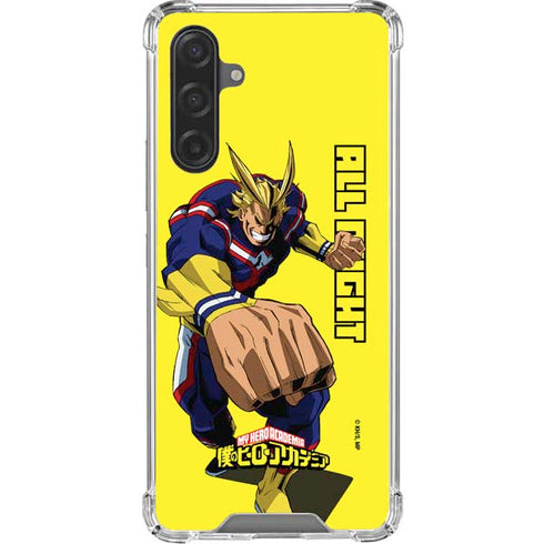 My Hero Academia All Might Season 5 Galaxy A17 Clear Case