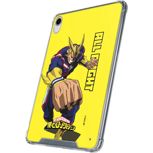 My Hero Academia All Might Season 5 iPad 11th Gen (2025) Clear Case