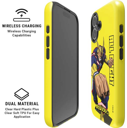 My Hero Academia All Might Season 5 iPhone 16 Plus Magsafe Impact Case