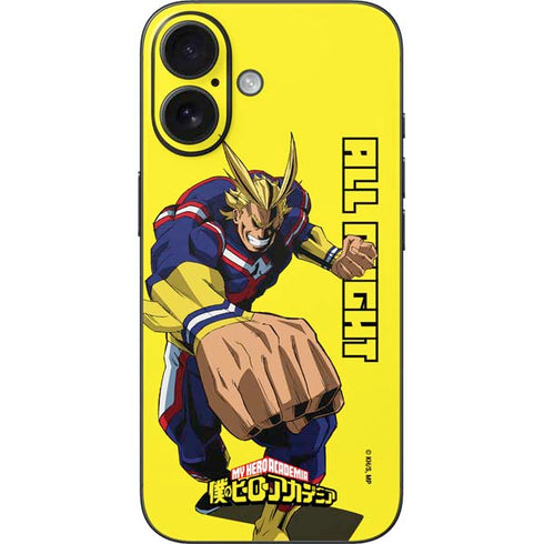 My Hero Academia All Might Season 5 iPhone 16 Skin