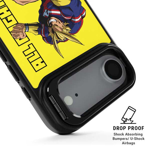 My Hero Academia All Might Season 5 iPhone 17 Air Kickstand Case
