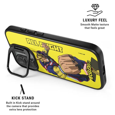 My Hero Academia All Might Season 5 iPhone 17 Kickstand Case