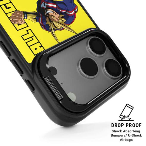 My Hero Academia All Might Season 5 iPhone 17 Pro Max Kickstand Case
