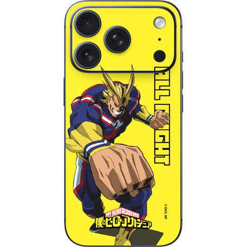 My Hero Academia All Might Season 5 iPhone 17 Pro Skin