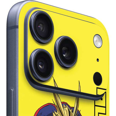 My Hero Academia All Might Season 5 iPhone 17 Pro Skin