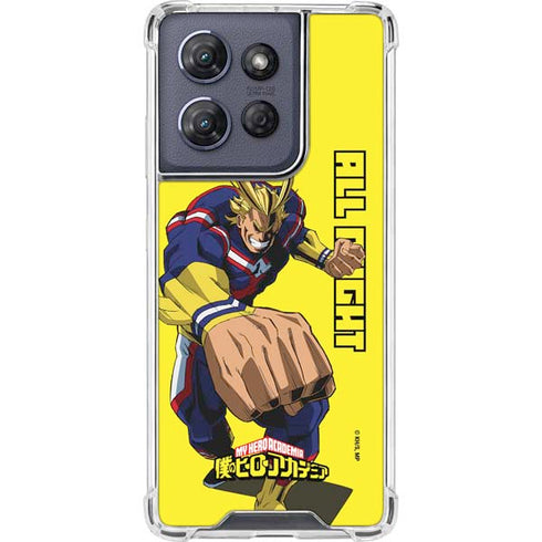 My Hero Academia All Might Season 5 Moto G Play 5G (2025) Clear Case