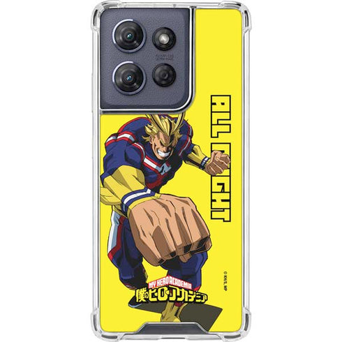 My Hero Academia All Might Season 5 Moto G Power 5G (2025) Clear Case