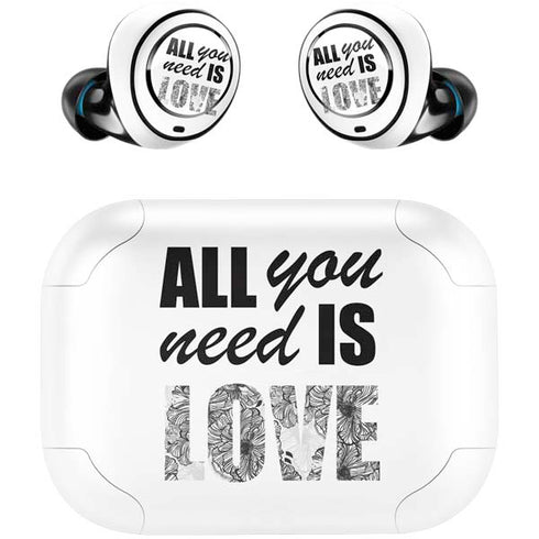 All You Need Is Love BW Amazon Echo Buds Skin