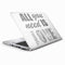 All You Need Is Love BW HP Elitebook Skin