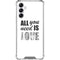 All You Need Is Love BW Gabb Phone 4 Clear Case