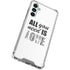 All You Need Is Love BW Gabb Phone 4 Clear Case