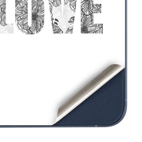 All You Need Is Love BW Galaxy A36 5G Skin