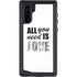 All You Need Is Love BW Galaxy Cases
