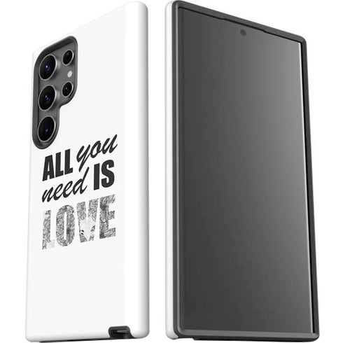 All You Need Is Love BW Galaxy S23 Ultra Pro Case