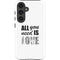 All You Need Is Love BW Galaxy S25 Impact Case