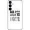 All You Need Is Love BW Galaxy S25 Plus Skin