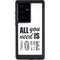All You Need Is Love BW Galaxy S24 Ultra Waterproof Case
