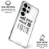 All You Need Is Love BW Galaxy S25 Ultra Clear Case