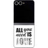All You Need Is Love BW Galaxy Z Flip6 Skin