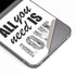 All You Need Is Love BW Galaxy Z Flip6 Skin