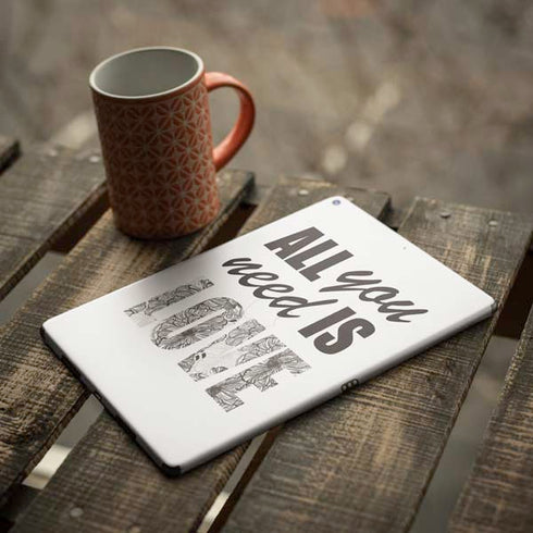 All You Need Is Love BW iPad Skins