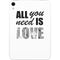All You Need Is Love BW Apple iPad Mini Skin