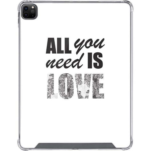 All You Need Is Love BW iPad Cases