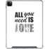 All You Need Is Love BW iPad Cases