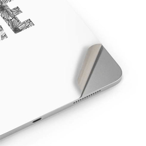 All You Need Is Love BW iPad Pro 13in M4 (2024) Skin