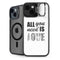 All You Need Is Love BW iPhone 13 Kickstand Case