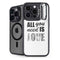 All You Need Is Love BW iPhone 13 Pro Kickstand Case