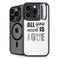 All You Need Is Love BW iPhone 15 Pro Kickstand Case