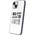 All You Need Is Love BW iPhone 15 Skin