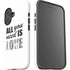 All You Need Is Love BW iPhone 16 Plus Impact Case
