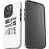 All You Need Is Love BW iPhone 16 Pro Max Impact Case